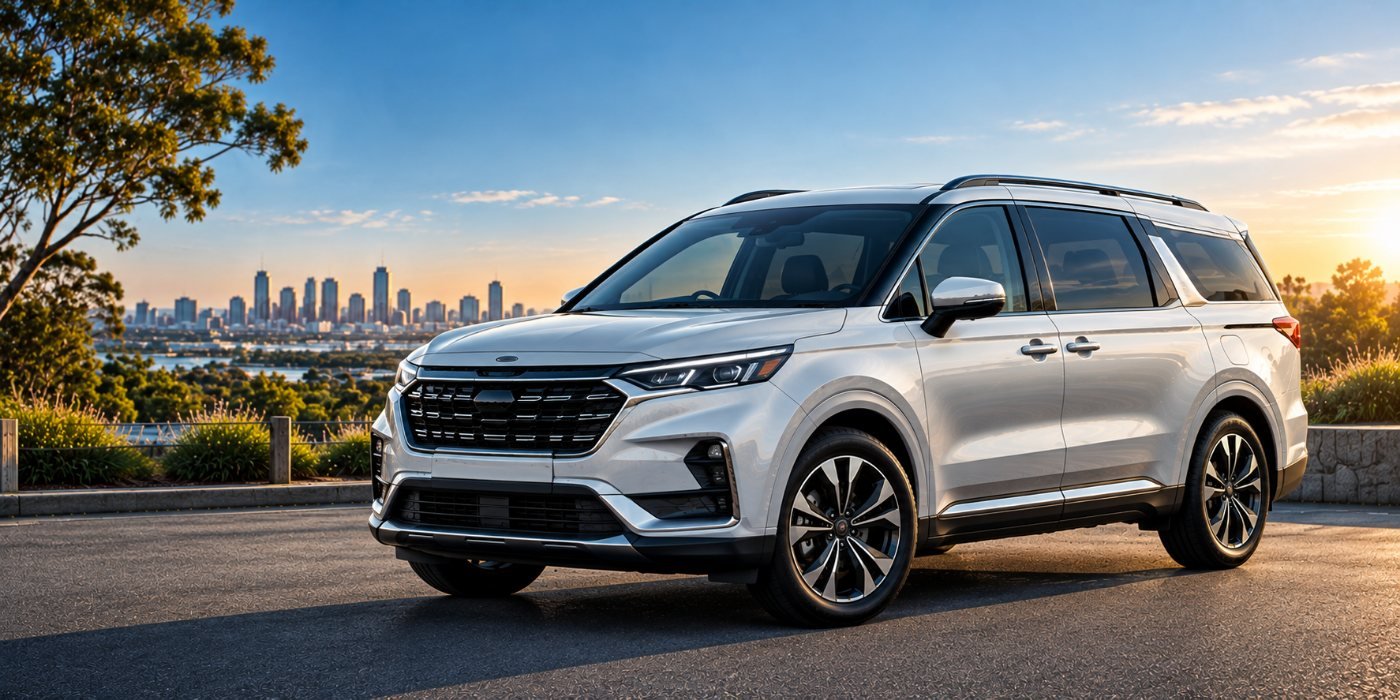 Spacious family vehicle available for weekly rental